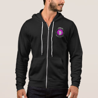 Men's Official Logo Zip-Up Hoodie Black