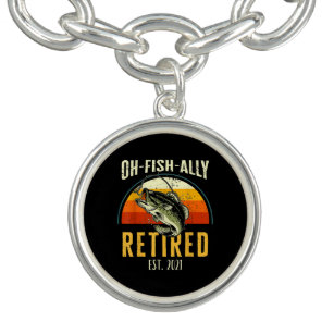 Mens Oh Fish Ally Retired 2021 Funny Fishing Bracelet