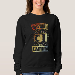 Mens Old Photographer Vintage Photography  Sweatshirt