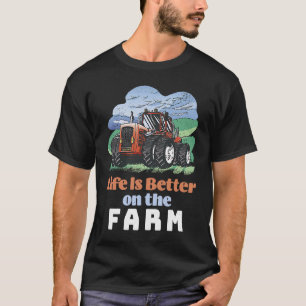 Mens On The Farm Farming Farmer Arable T-Shirt