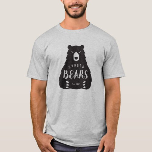 Mens Oregon Bears 2018 Logo Shirt