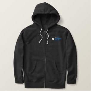 Men's OST Embroidered Zip Hoodie