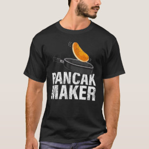 Mens Pancake Maker Breakfast Food Pancake Fath T-Shirt