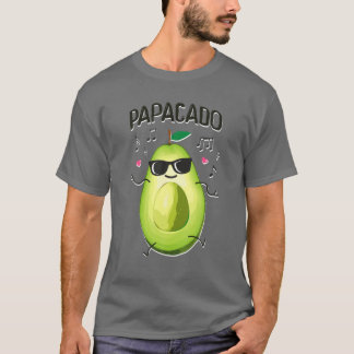 Mens Papacado Funny Gift For New Dad Or Daddy Anno T-Shirt