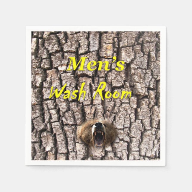 Men's Paper Napkins (Front)