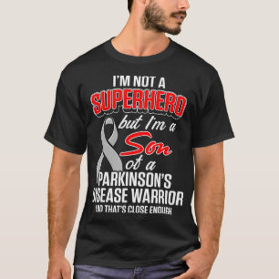 Mens Parkinsons Disease Awareness Son Hero T-Shirt