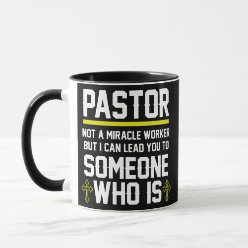 Mens Pastor  Mug