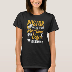 Mens Pastor Powered By The Holy Spirit Youth Past T-Shirt