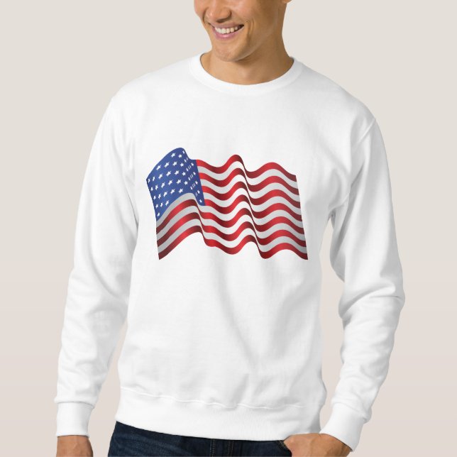 Men's Patriotic Sweatshirt (Front)
