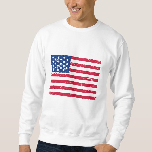 Men's Patriotic Sweatshirt (Front)