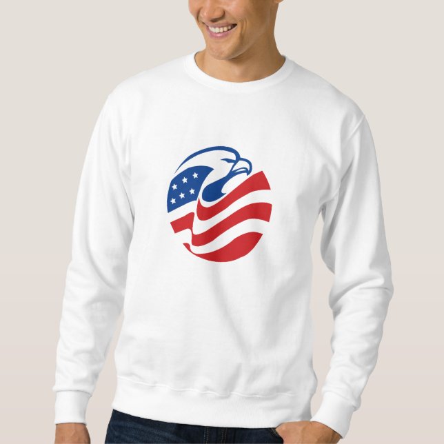 Men's Patriotic Sweatshirt (Front)