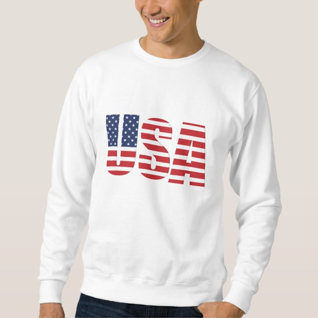 Men's Patriotic Sweatshirt (Front)