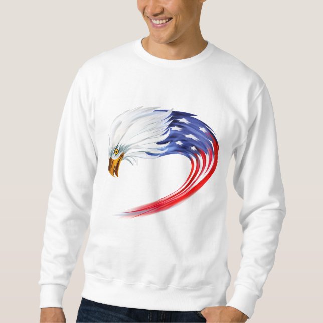 Men's Patriotic Sweatshirt (Front)