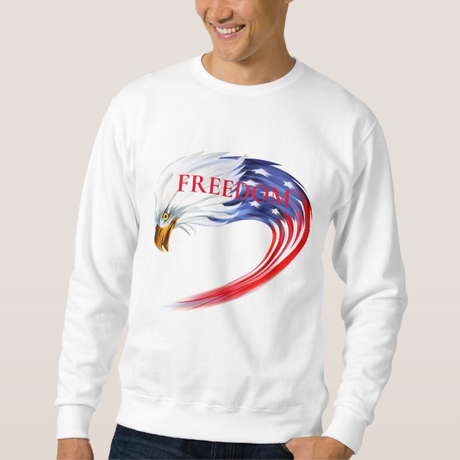 Men's Patriotic Sweatshirt (Front)