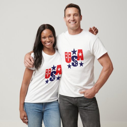 Mens Patriotic T_shirt