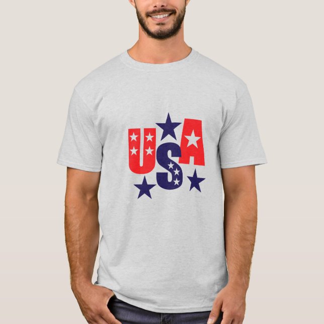 Men's Patriotic T-shirt (Front)