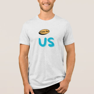 Men's Patriotic Vote For US America TriBlend Tee