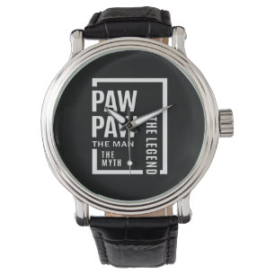 Mens Pawpaw The Man The Myth The Legend Gift Watch