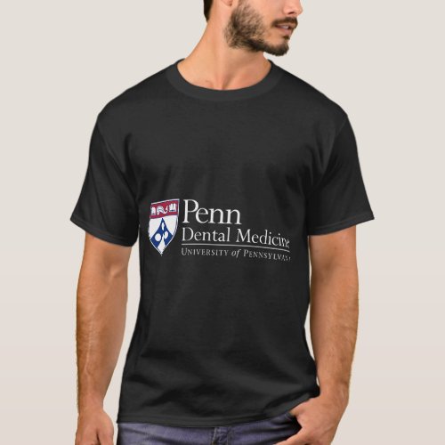 Mens Penn Quakers Apparel School of Dental Medicin T_Shirt