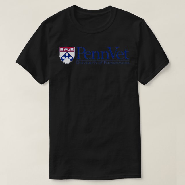 Mens Penn Quakers Apparel Veterinary School  T-Shirt (Design Front)