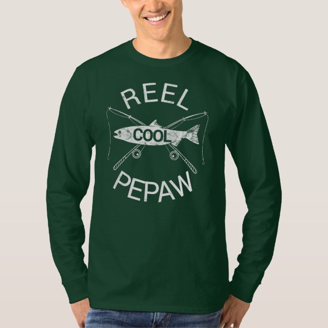 Mens Pepaw Grandpa Dad Birthday Father's Day T-Shirt (Front)