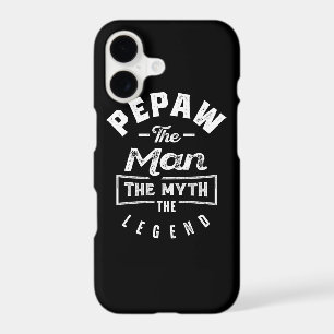 Mens Pepaw The Man The Myth The Legend Gift iPhone 17 Case