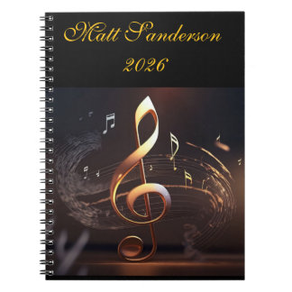 Men's Personal Spiral Photo Notebook