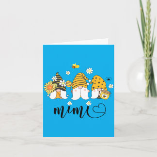 Mens Personalized Mimi Grandma Cute Gnomes And Card