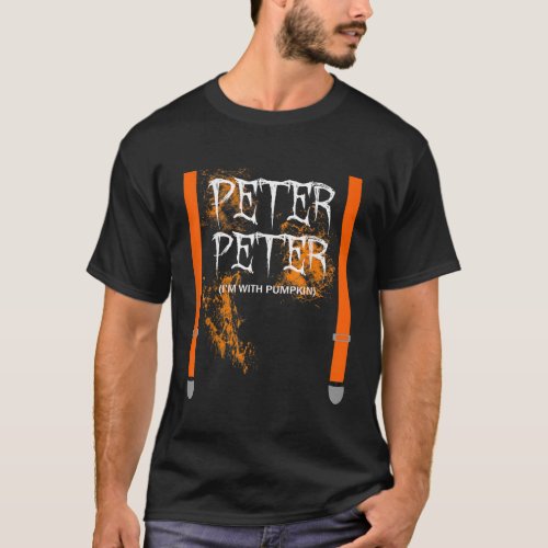 Mens Peter Peter Pumpkin Eater Halloween Couples C T_Shirt