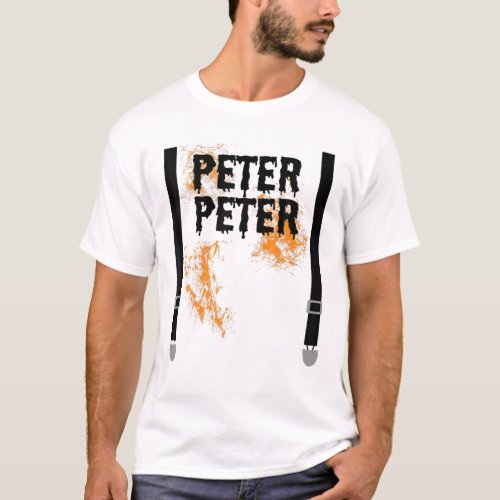 Mens Peter Peter Pumpkin Eater Matching Couple Hal T_Shirt