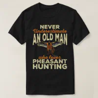 Mens Pheasant Hunt Badge T-Shirt