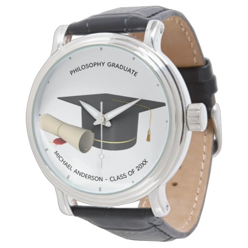 Mens PHOTO Watch GRADUATION Choose a Style Zazzle