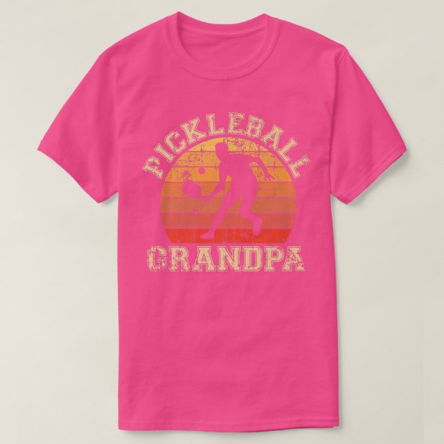 Mens Pickleball Grandpa Funny Love Pickleball Play T-Shirt (Design Front)