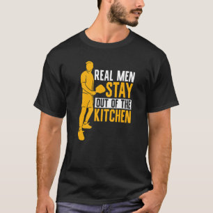 Mens Pickleball Player Real Men Stay Out Of The K T-Shirt