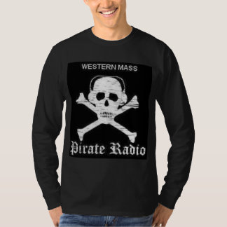 Mens Pirate Radio Long Sleeve T-shirt