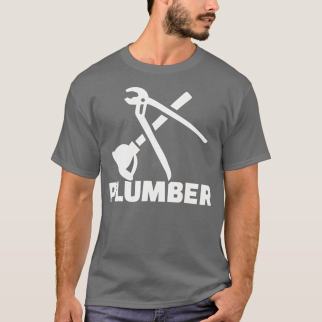 Mens Plumber T-Shirt (Front)