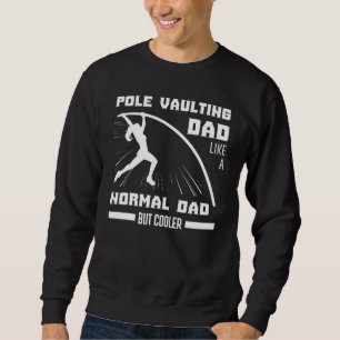 Mens Pole Vaulting Beginner Vault Jumping Trainer Sweatshirt