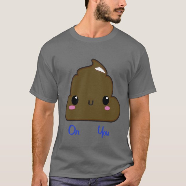 Men's Poo On You Shirt (Front)