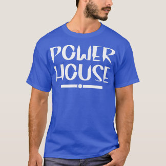 Mens POWER HOUSE Gym Fitness Workout Bodybuilding T-Shirt