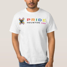 Men's Pride Houston 365 T-Shirt - White