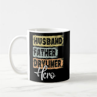 Mens Profession dad hero father Dryliner Tank Top Coffee Mug