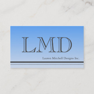 Mens Professional Modern Design Business Card