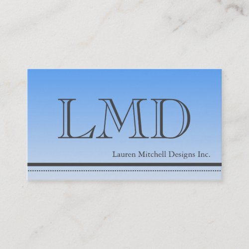 Mens Professional Modern Design Business Card