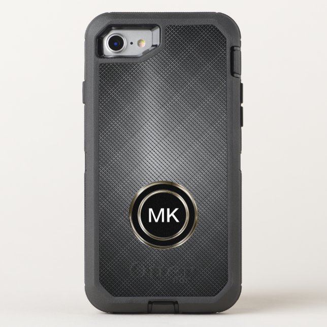Mens Professional Monogram Otterbox iPhone Case (Back)