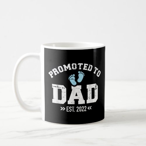 Mens Promoted to dad 2022  Coffee Mug