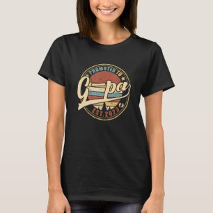 Mens Promoted To G Pa 2023 For New G Pa First Tim T-Shirt