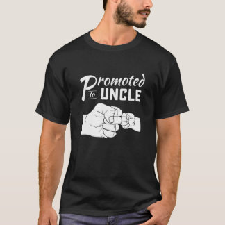 Mens Promoted To Uncle T Baby Announcement 2022 Fa T-Shirt