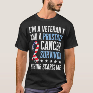 Mens Prostate Cancer Survivor Veteran Chemotherapy T-Shirt