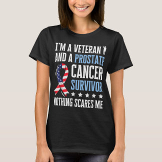 Mens Prostate Cancer Survivor Veteran Chemotherapy T-Shirt