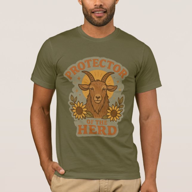 Mens' Protector of the Herd T-shirt (Front)